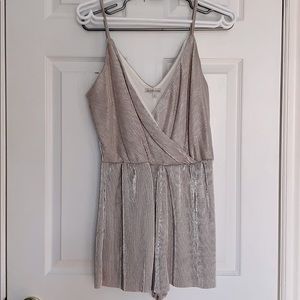Silver Romper